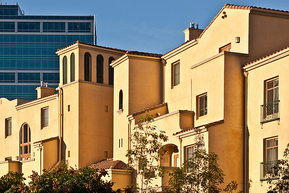 Apartments at Tiverton and Weyburn Avenues, Westwood