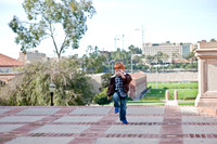 Jack at Top of Janss Steps, UCLA