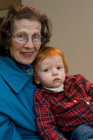 Great Grandma Bucich and Jack