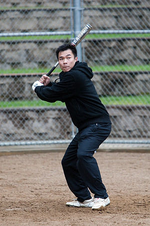 Billy During Batting Practice at 2009 Tahoe Camping Trip