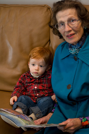 Great Grandma Bucich and Jack