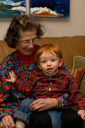 Great Grandma Bucich and Jack